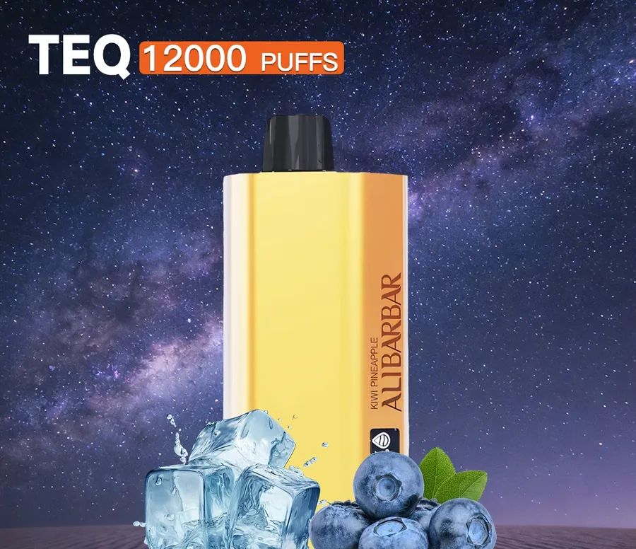 ALIBARBAR TEQ 12000 Kiwi Pineapple example device; choose from 20 flavours