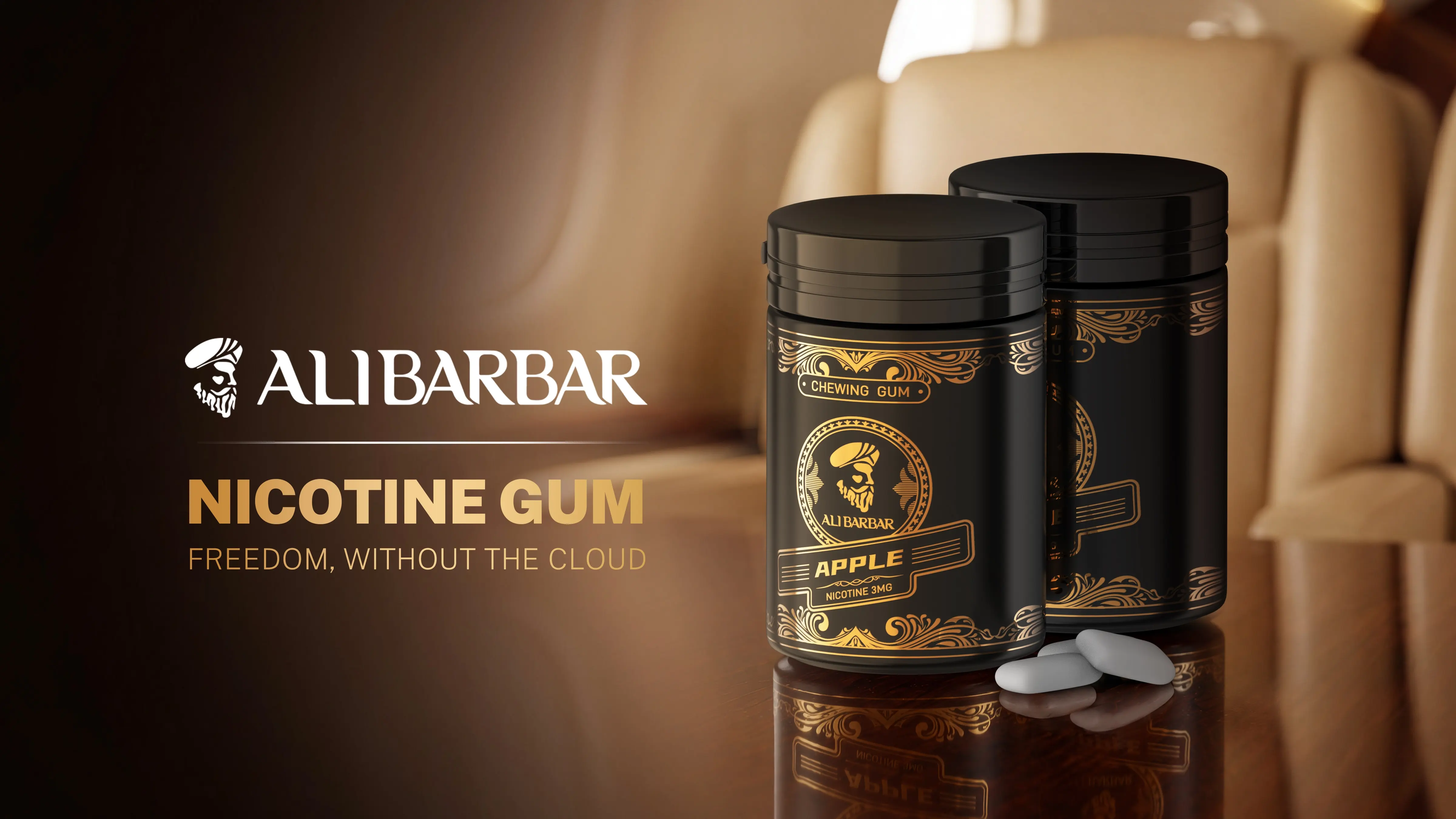 ALIBARBAR NICOTINE GUM