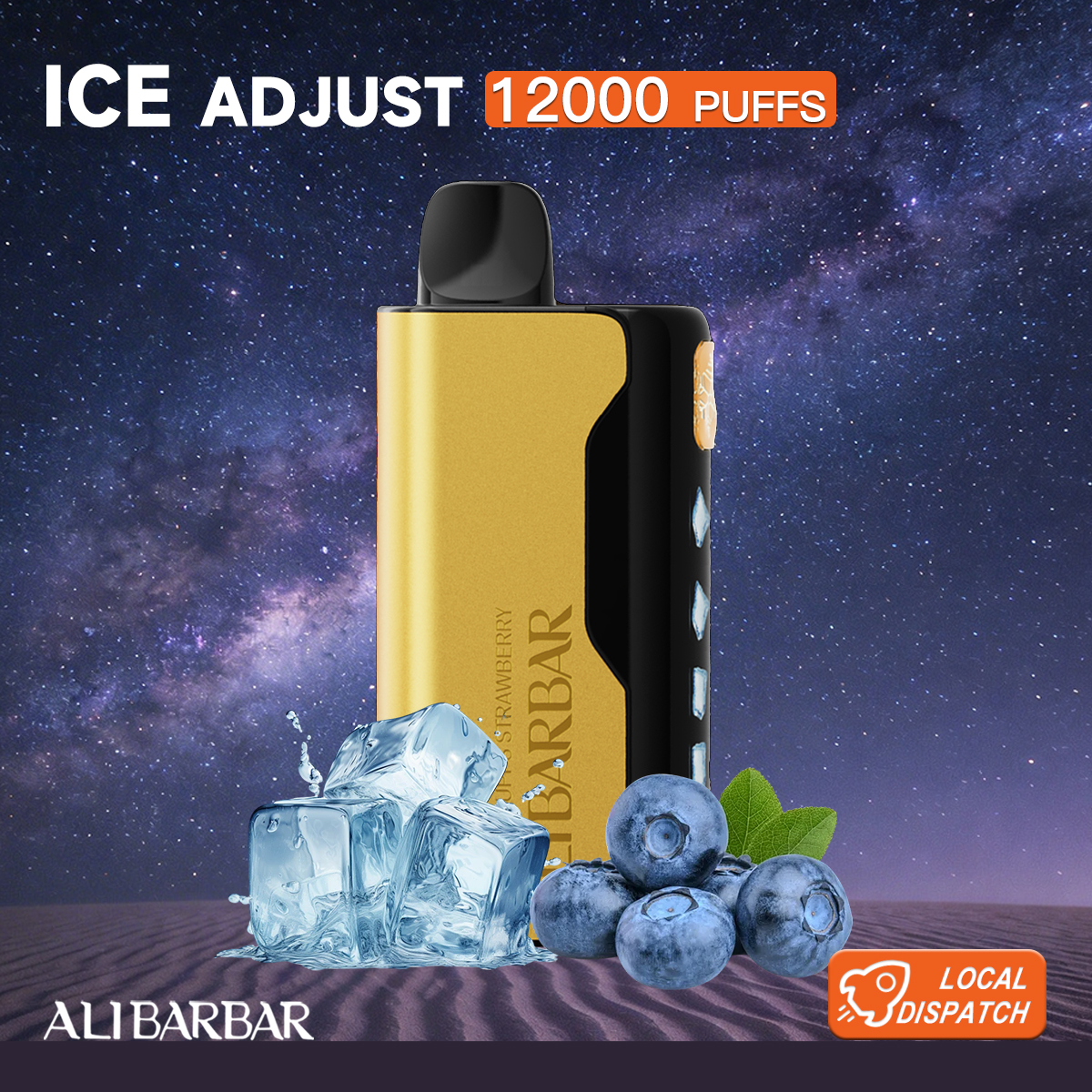 ALIBARBAR ICE ADJUST 12000 Puffs