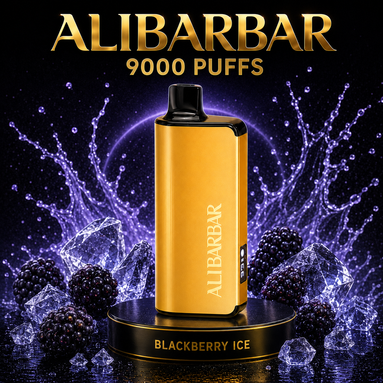 ALIBARBAR INGOT 9000 – Blackberry Ice