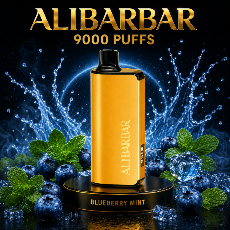 ALIBARBAR INGOT 9000 Blueberry Mint product image