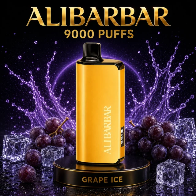 ALIBARBAR INGOT 9000 – Grape Ice