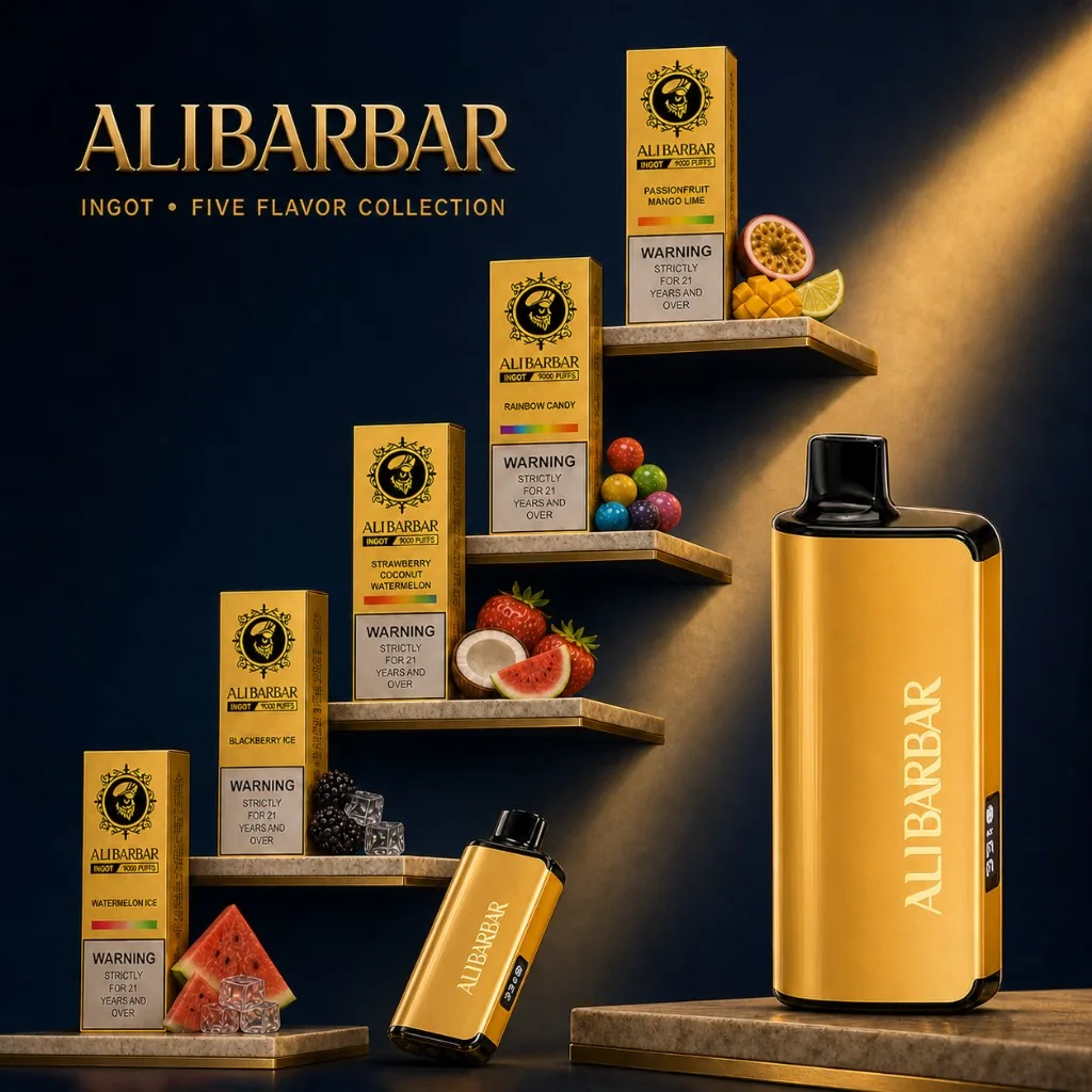 ALIBARBAR INGOT 9000 Mix & Match Bundle – 3, 6 or 10 Pack
